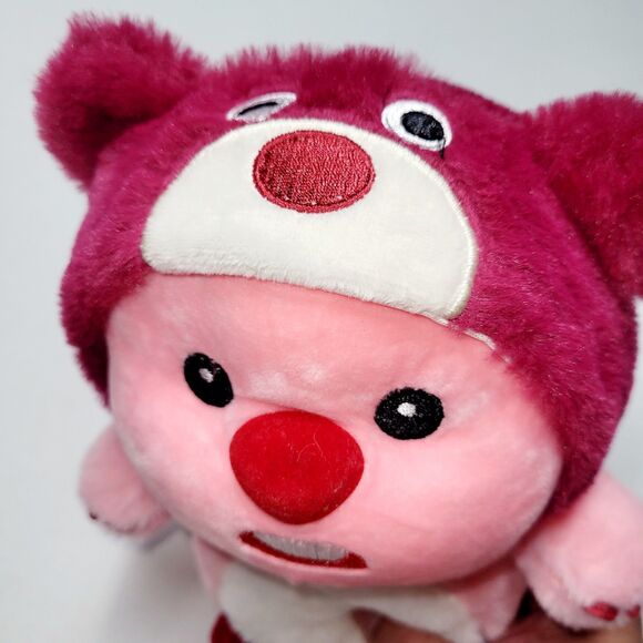ZANMANG LOOPY Red Bear OFFCIAL Plush doll 10" Kakao Friends Korea Toy Gift NWOT - Picture 2 of 8